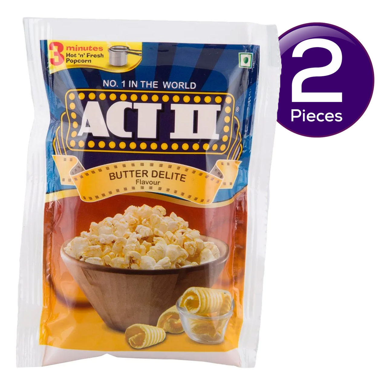 ACT II Instant Butter Delite Popcorn 70 g Combo