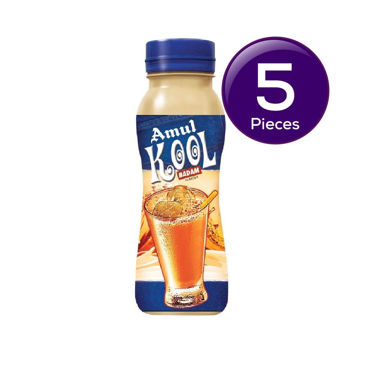 Amul Kool Badam Pet 180 ml Combo