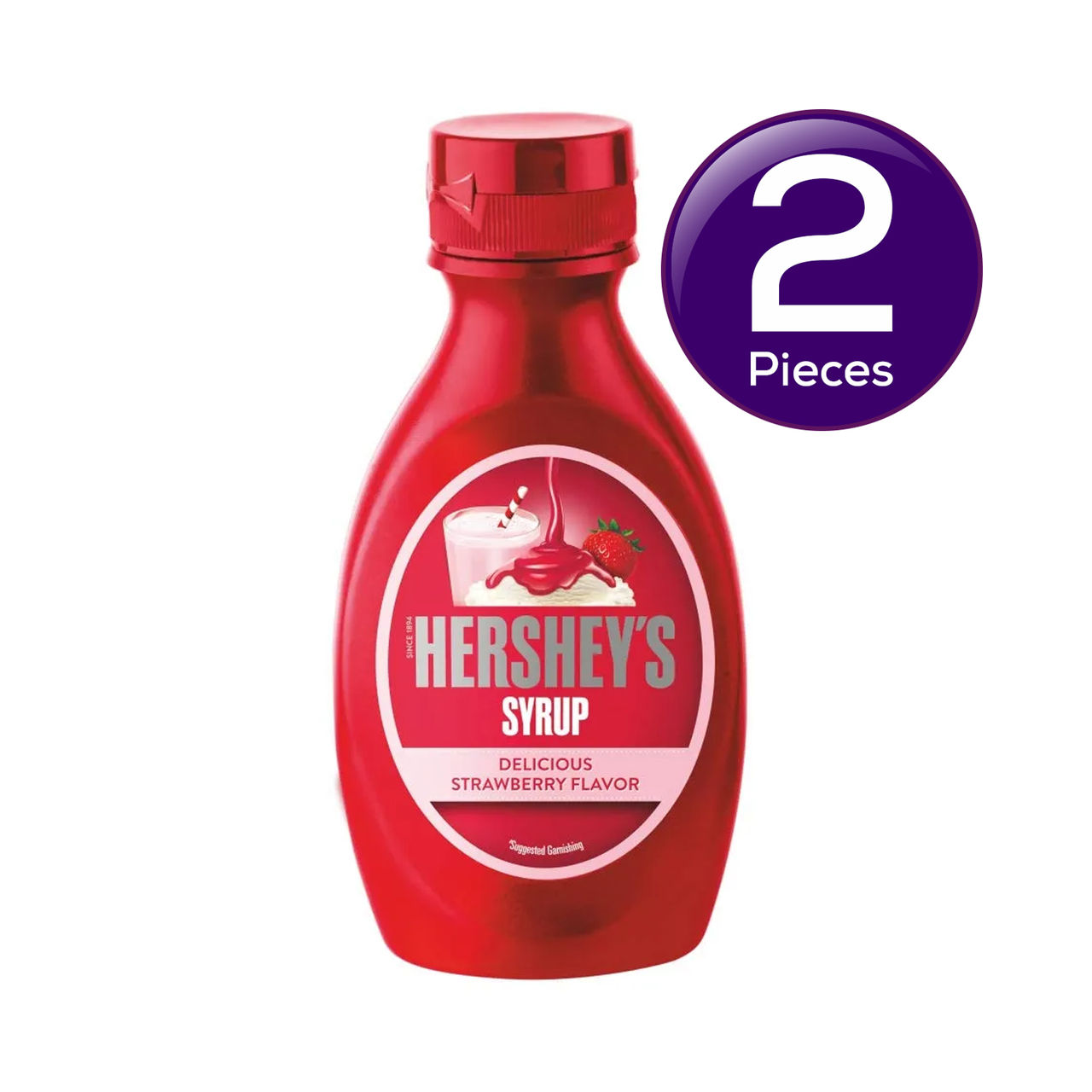 Hershey's Syrup Delicious Strawberry 200 gms Combo