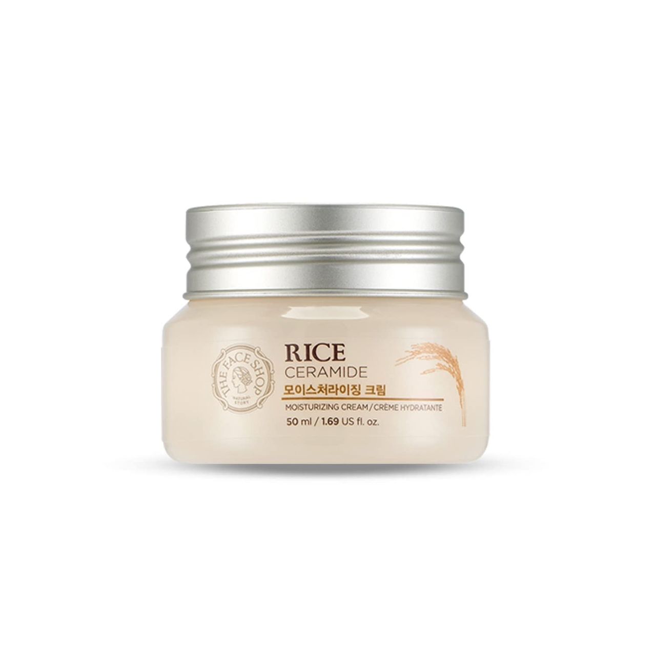 The Face Shop Rice & Ceramide Moisturizing Cream (Unisex)