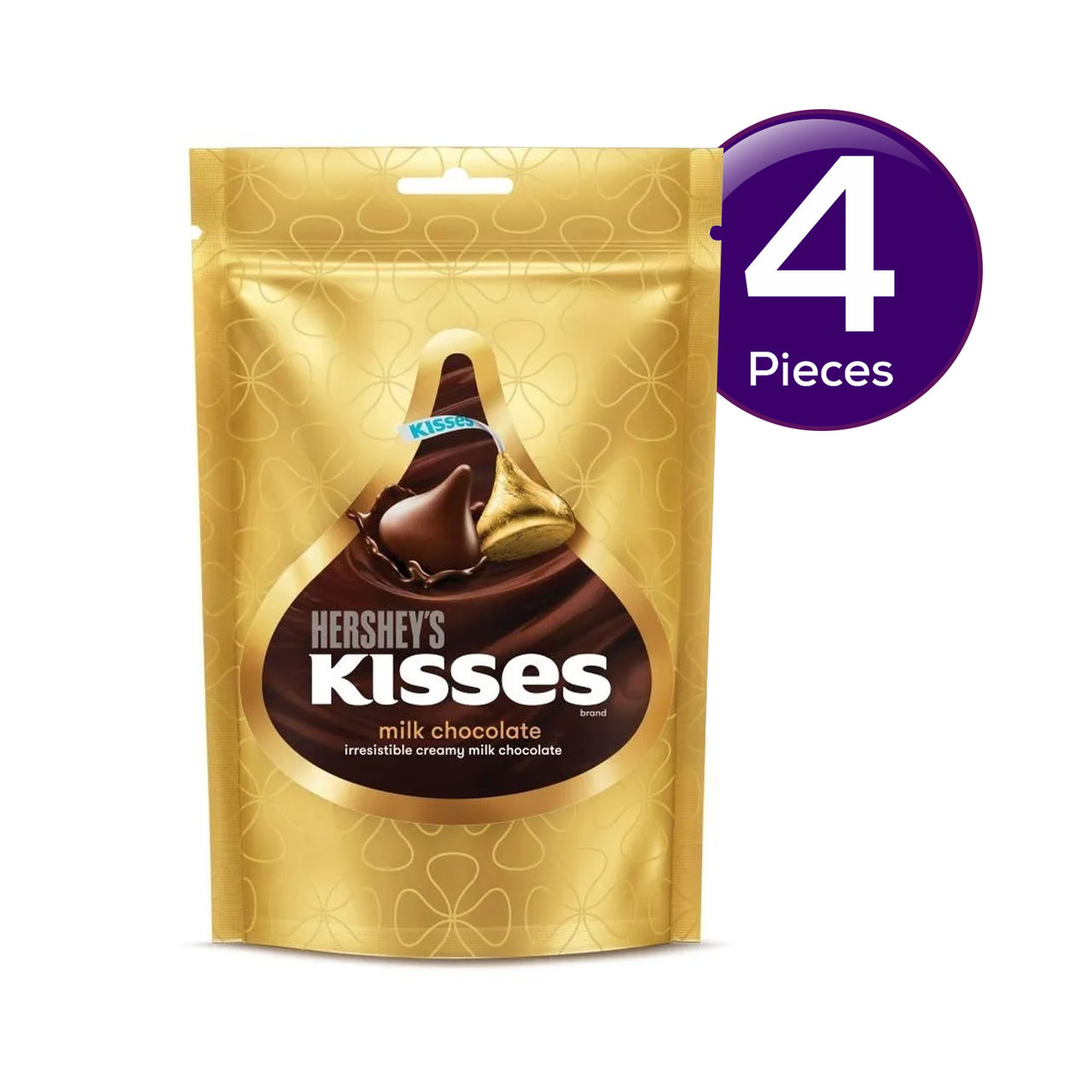 Hershey'S Kisses Milk Chocolate Share Bag 36 g Combo