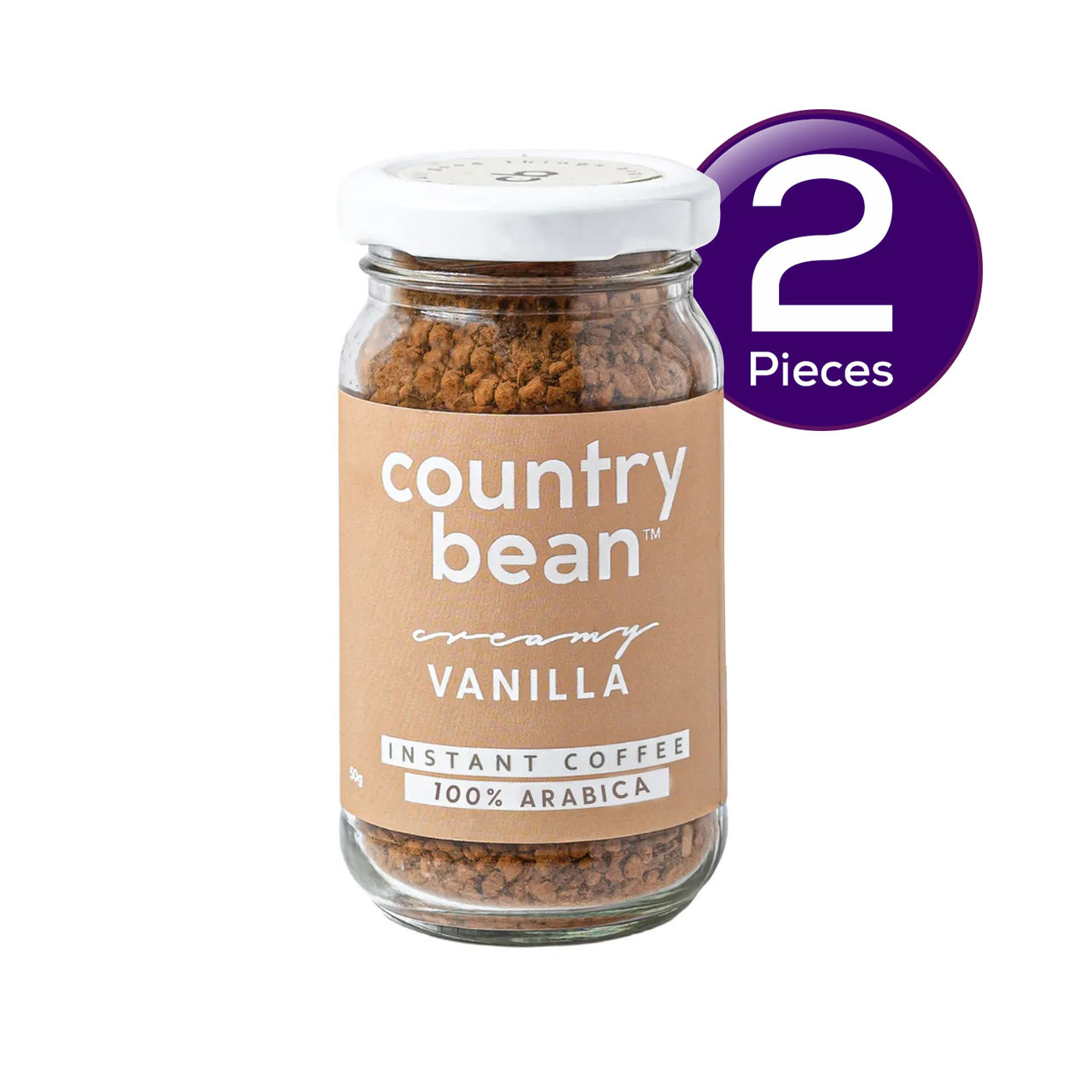 Country Bean Vanilla Bold Instant Coffee 50 g Combo