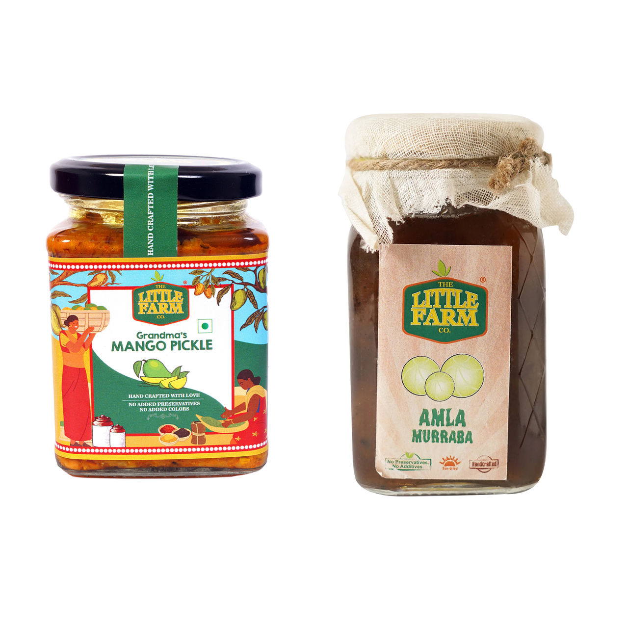 Mango Pickle(250gms) & Amla Murabba(200gms) Combo