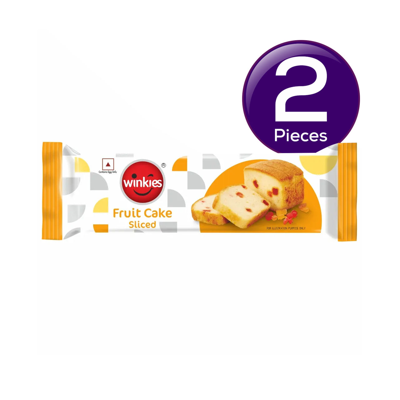 Winkies Fruit Cake Slice 110 g Combo