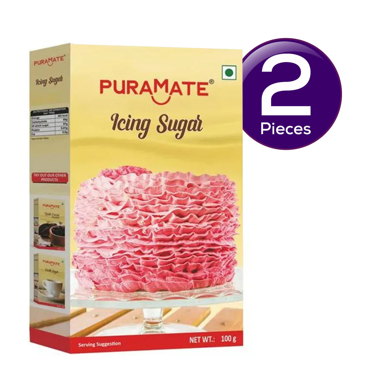 Puramate Icing Sugar 100 g Combo