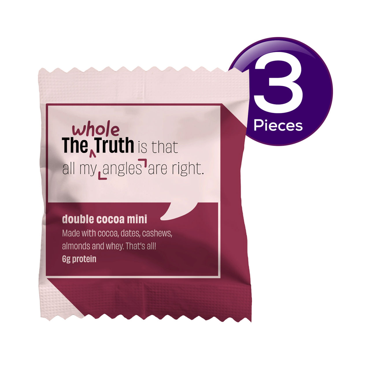 The Whole Truth Double Cocoa Protein Bar 27 g Combo