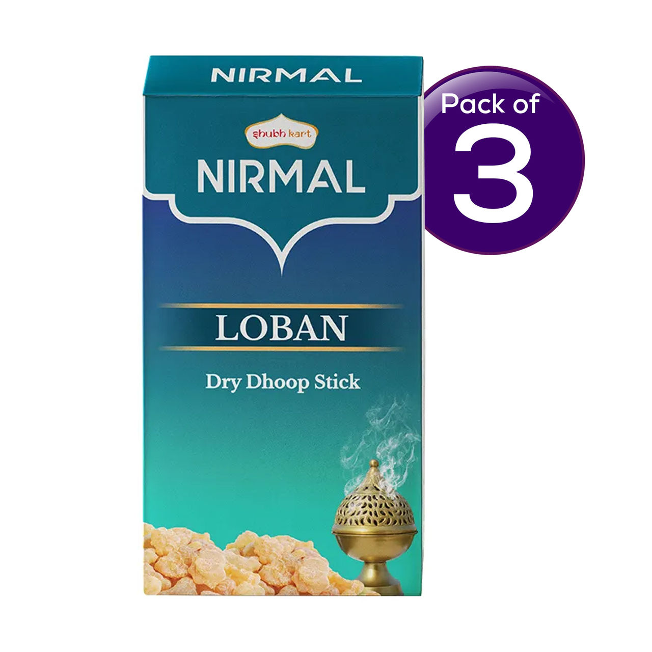 Shubhkart Nirmal Loban Dry Dhoop Stick 10 pc Combo