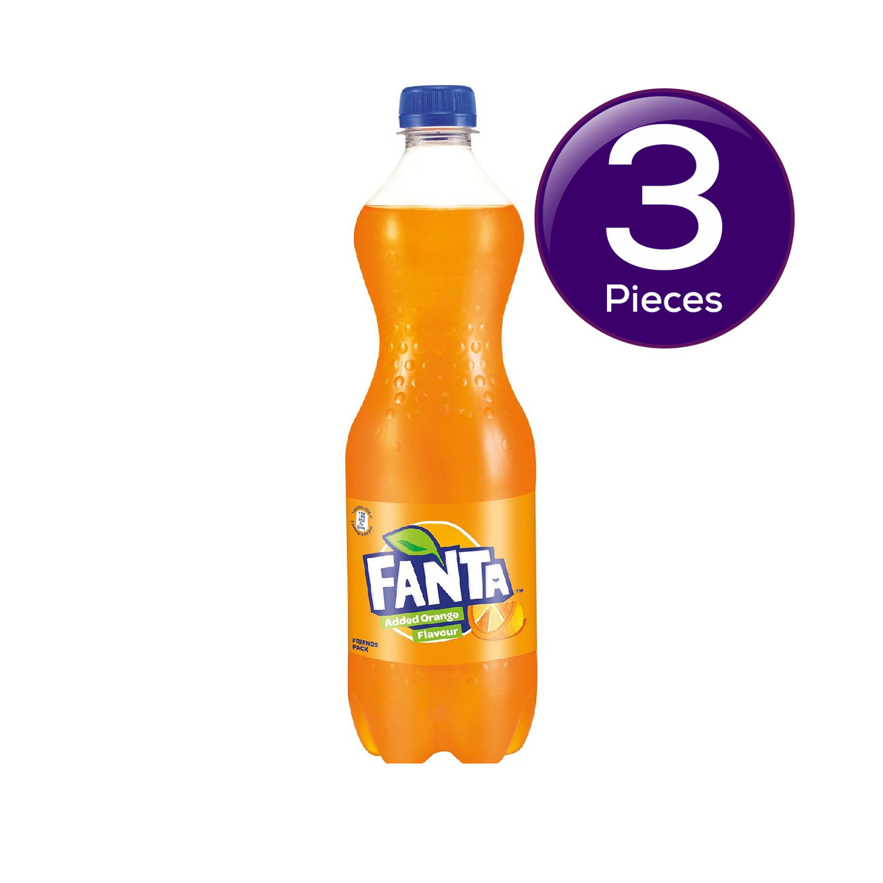 Fanta Orange Flavoured Soft Drink 750 ml Combo