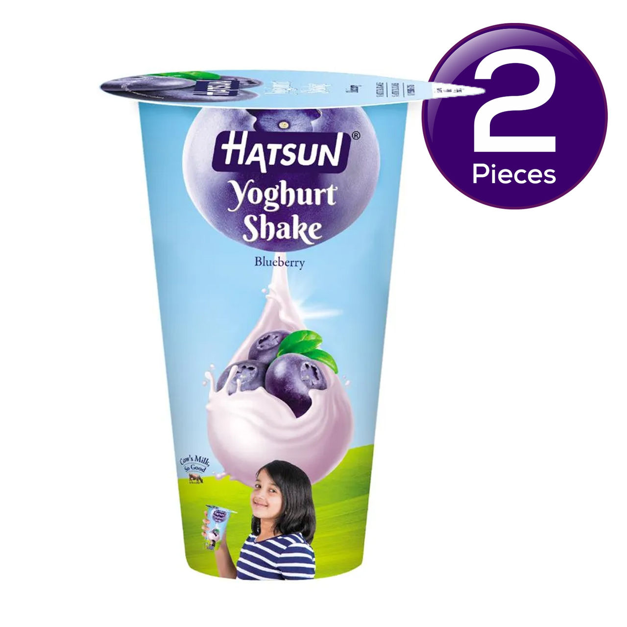 Hatsun Yogurt Drink Blueberry 175 ml Combo