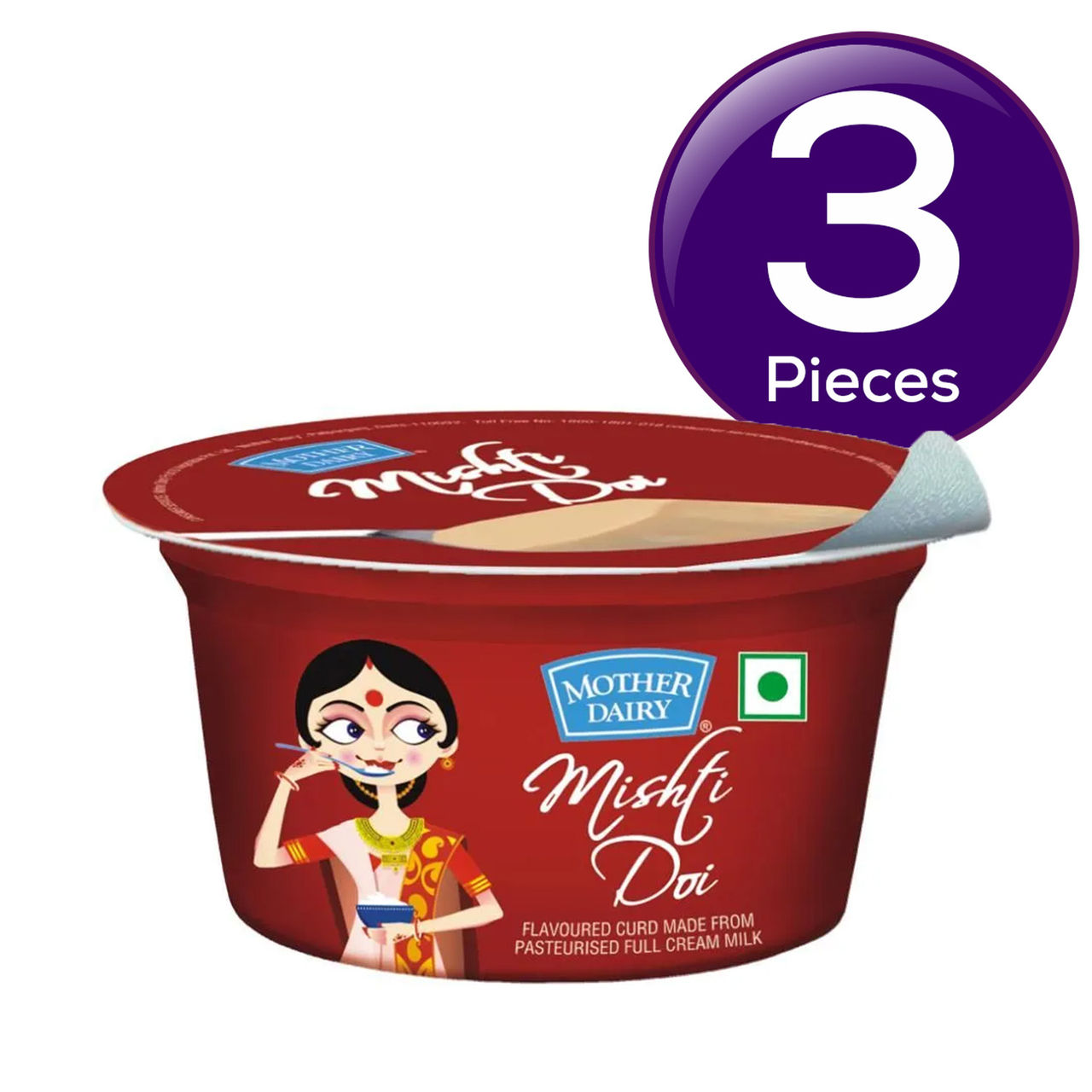 Mother Dairy Mishti Doi 80 g Combo