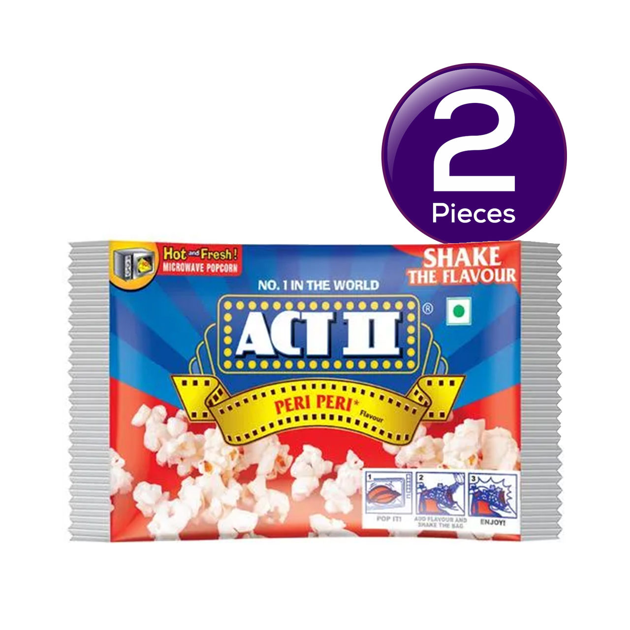 ACT II Popcorn - Peri-Peri 106 g Combo