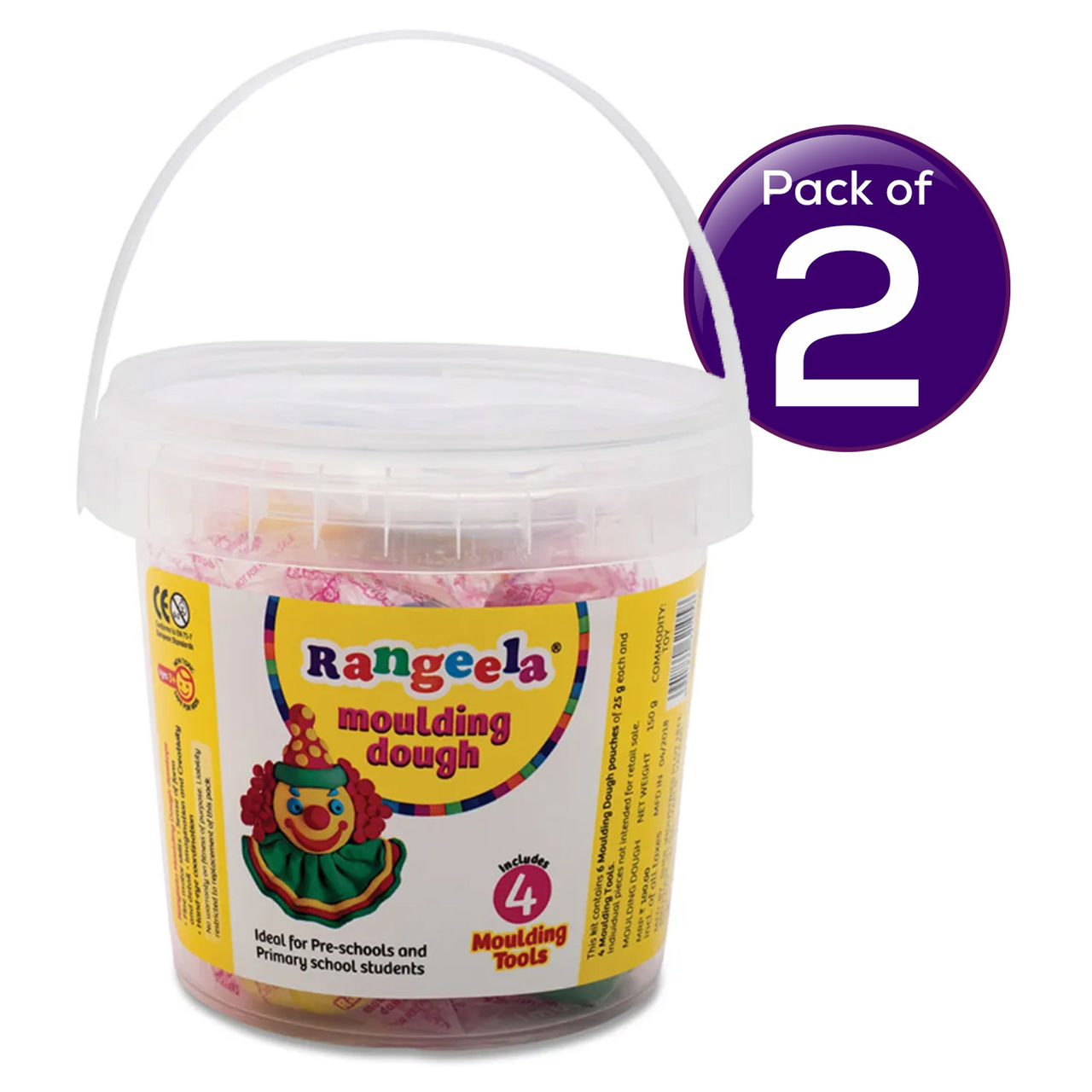 Fevicol MR Rangeela Moulding Dough 150g - 6 Vibrant Shades 1 pc Combo