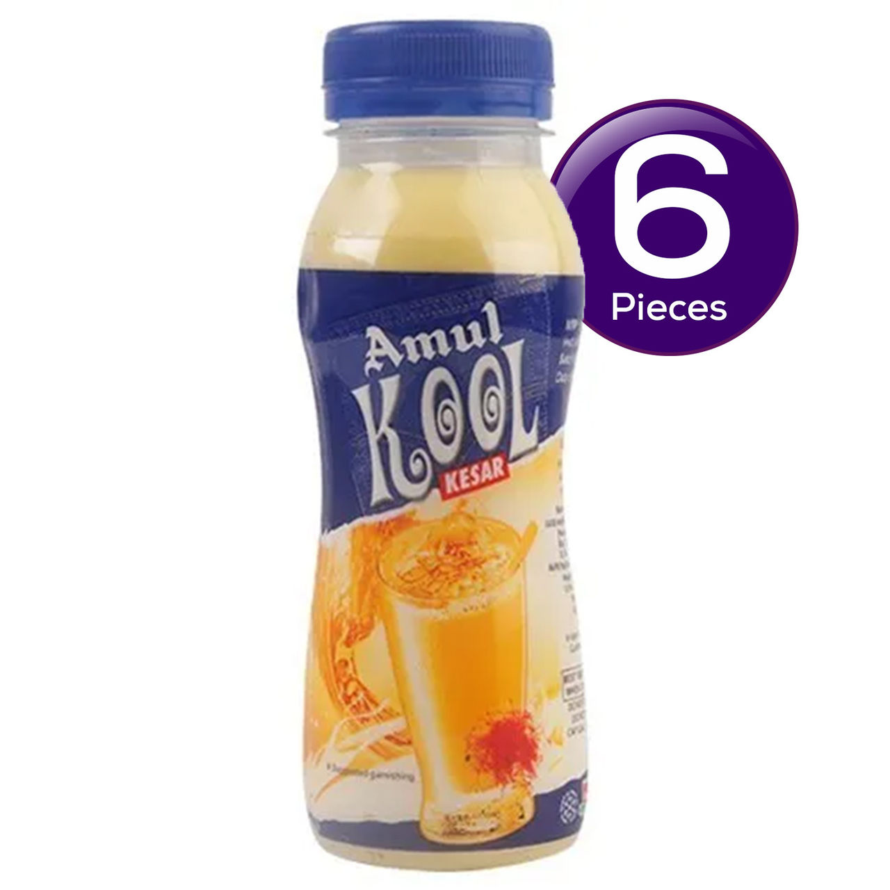 Amul Kool Kesar Milk Drink 180 ml Combo