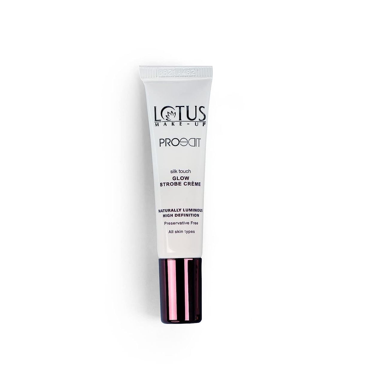 Lotus Make-Up Proedit Silk Touch Glow Strobe Moisturizer Cream Gold Vitamin E Dewy Finish