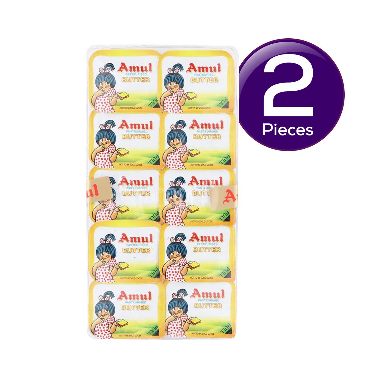 Amul Salted Butter (Chiplets) 100 g Combo