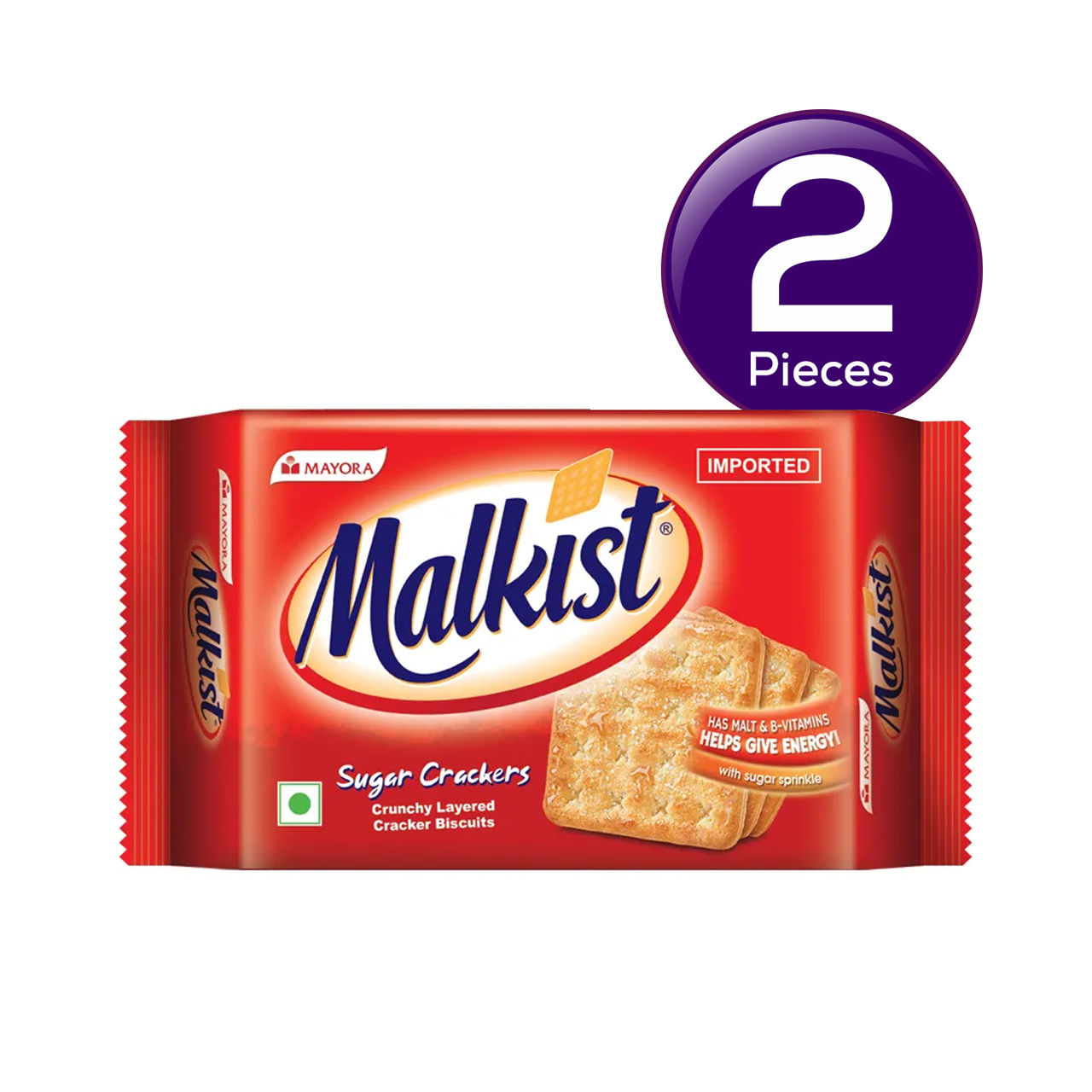 Malkist Sugar Cracker Biscuits 105 g Combo