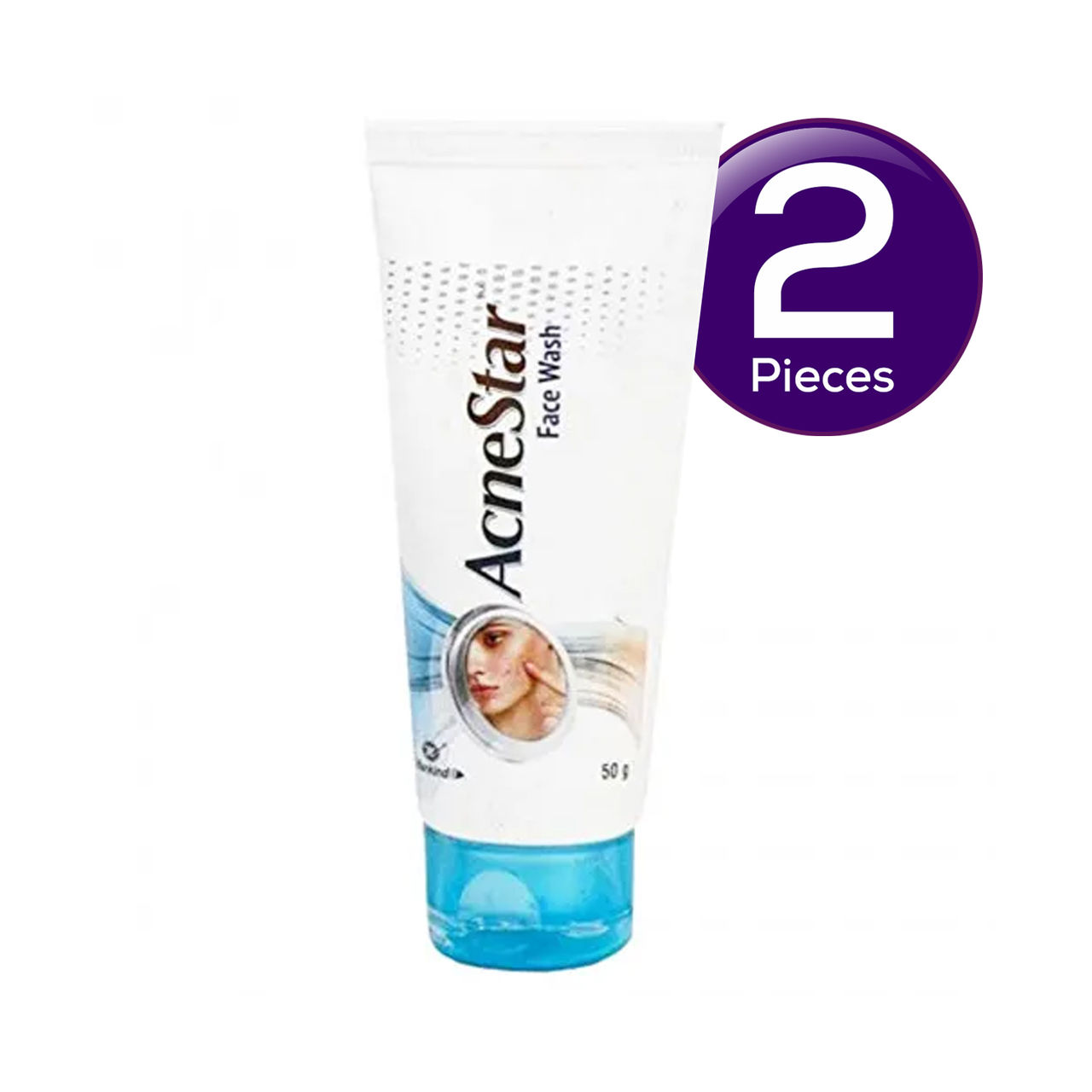 AcneStar Anti-Acne Face Wash 50 g Combo