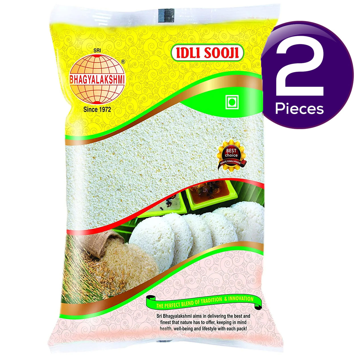 Bhagyalakshmi Idli Sooji 1 kg Combo