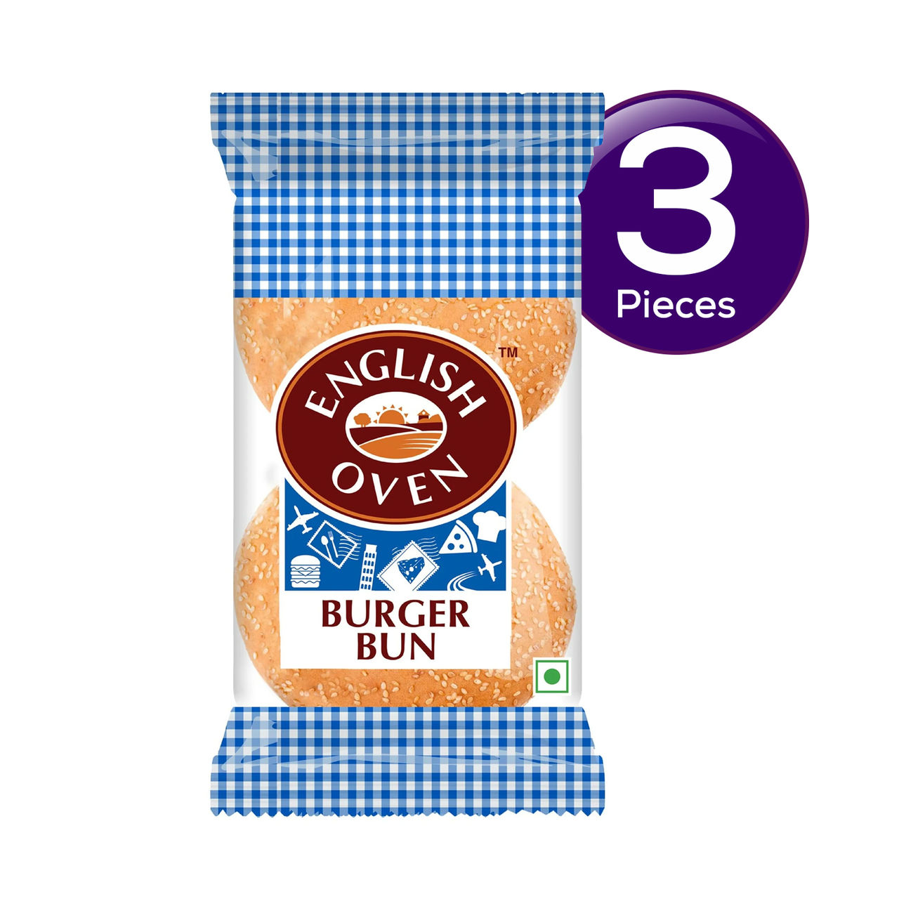 English Oven Burger Bun 100 g Combo