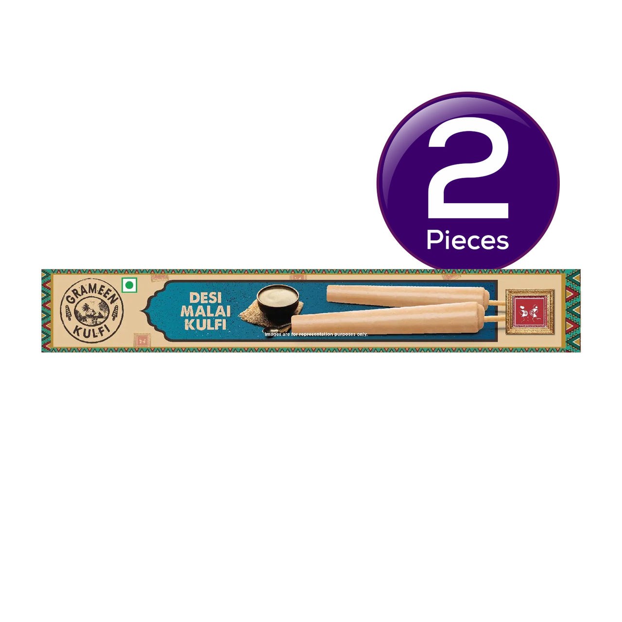 Grameen Desi Malai Kulfi Stick 70 ml Combo