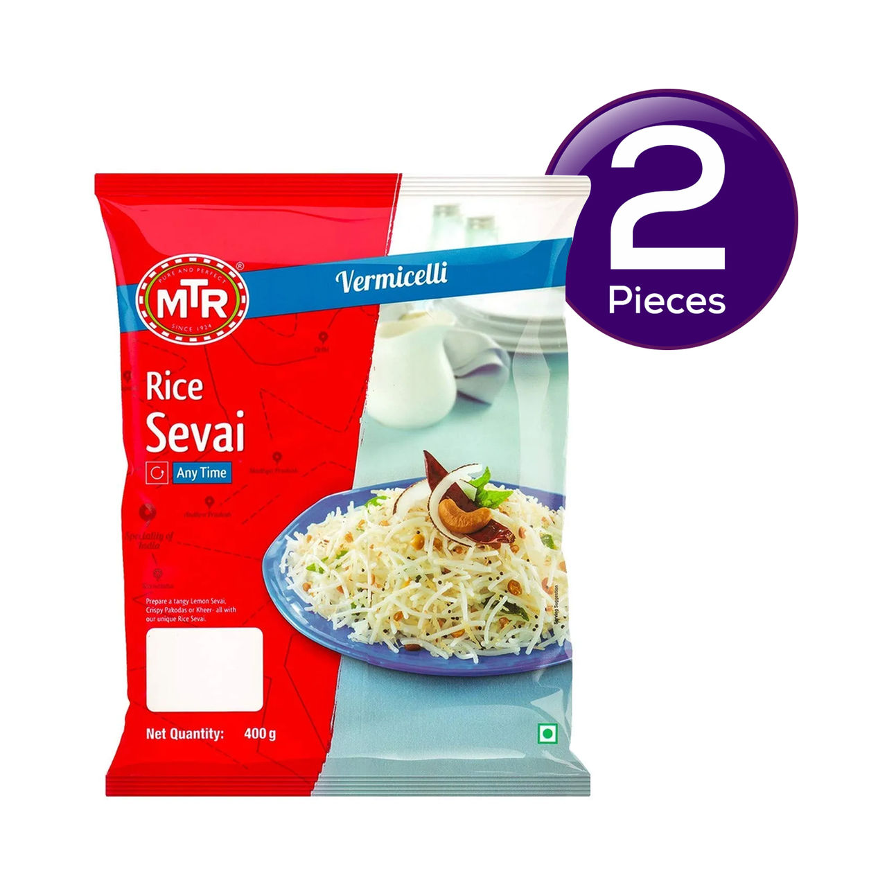 MTR Vermicelli - Rice Sevai 400 g Combo