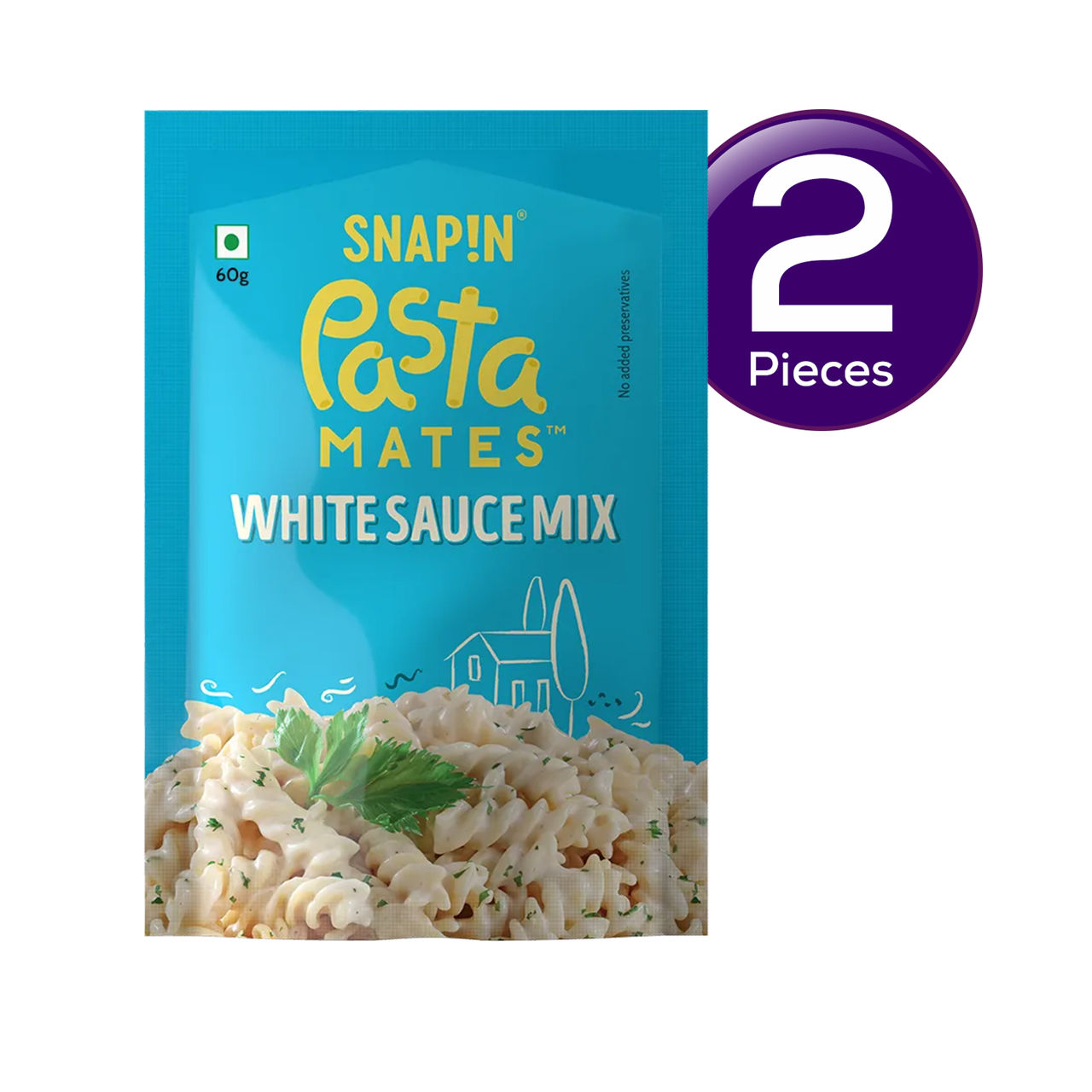 Snapin Pasta Mates White Sauce Mix 60 g Combo