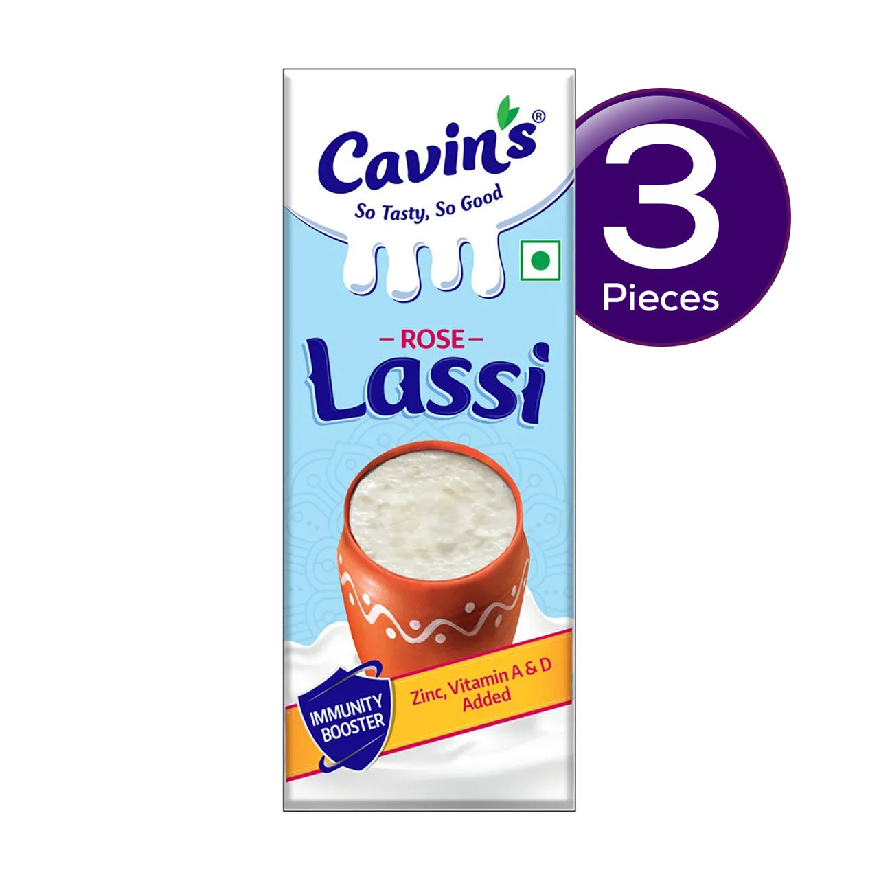Cavin's - Rose Lassi 180 ml Combo