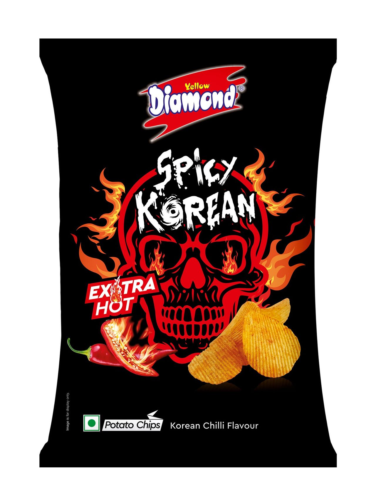 Yellow Diamond Spicy Korean Chips