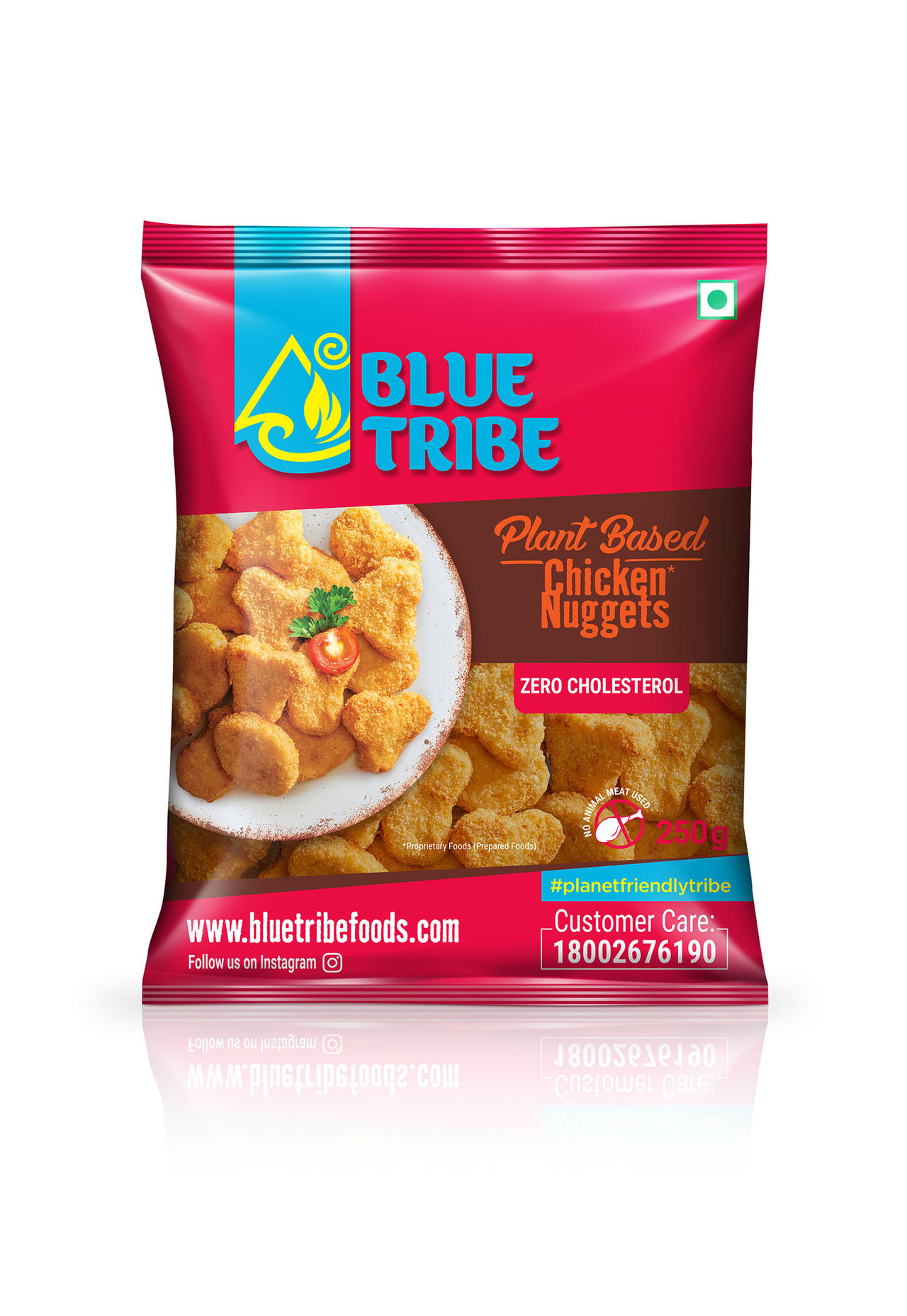 Blue Tribe Foods Plant Based Nuggets 100% Vegetarian