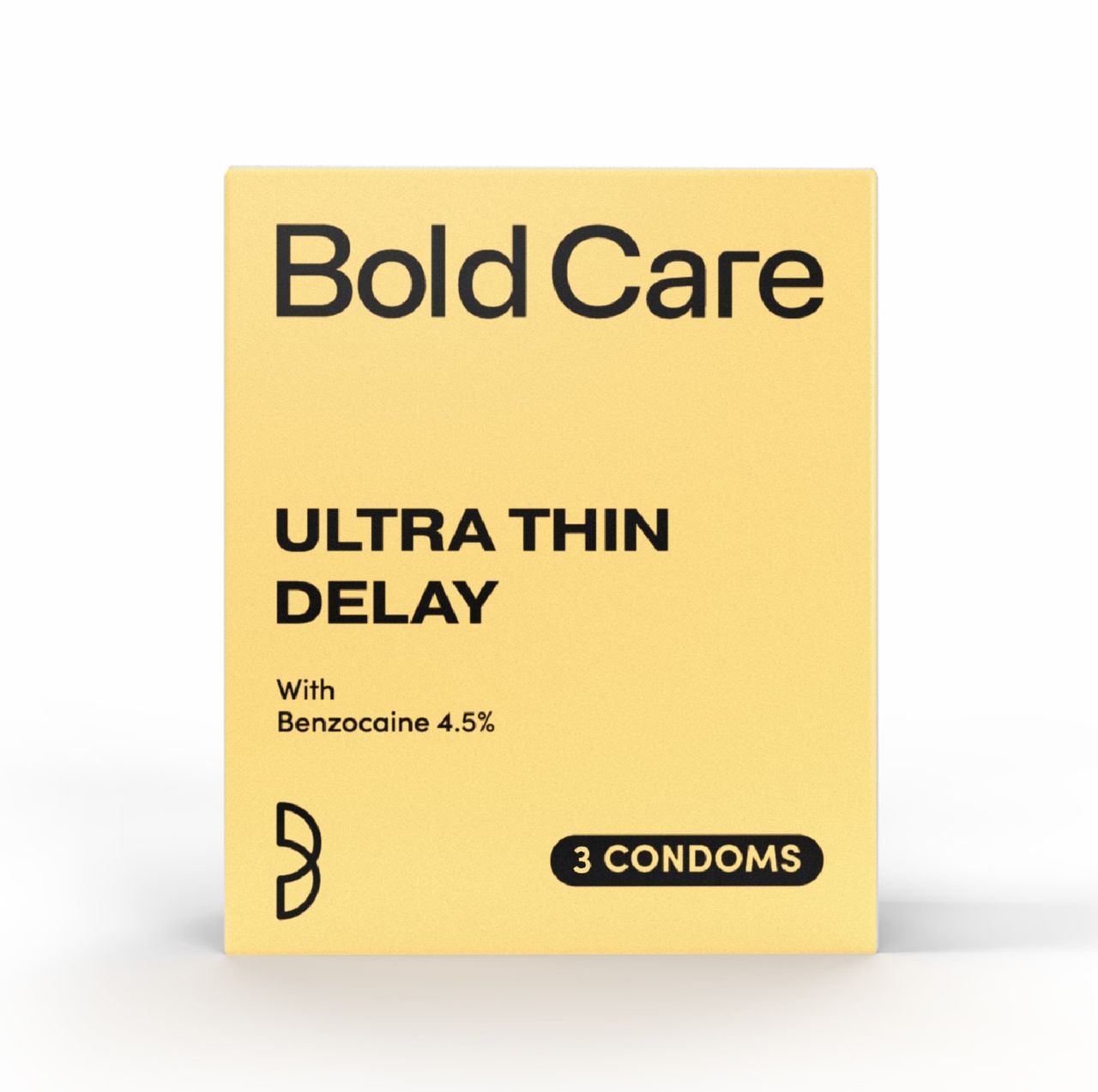 Bold Care Ultra Thin Climax Delay Condoms To Help Men Last 5-7X Longer In Bed With Benzocaine