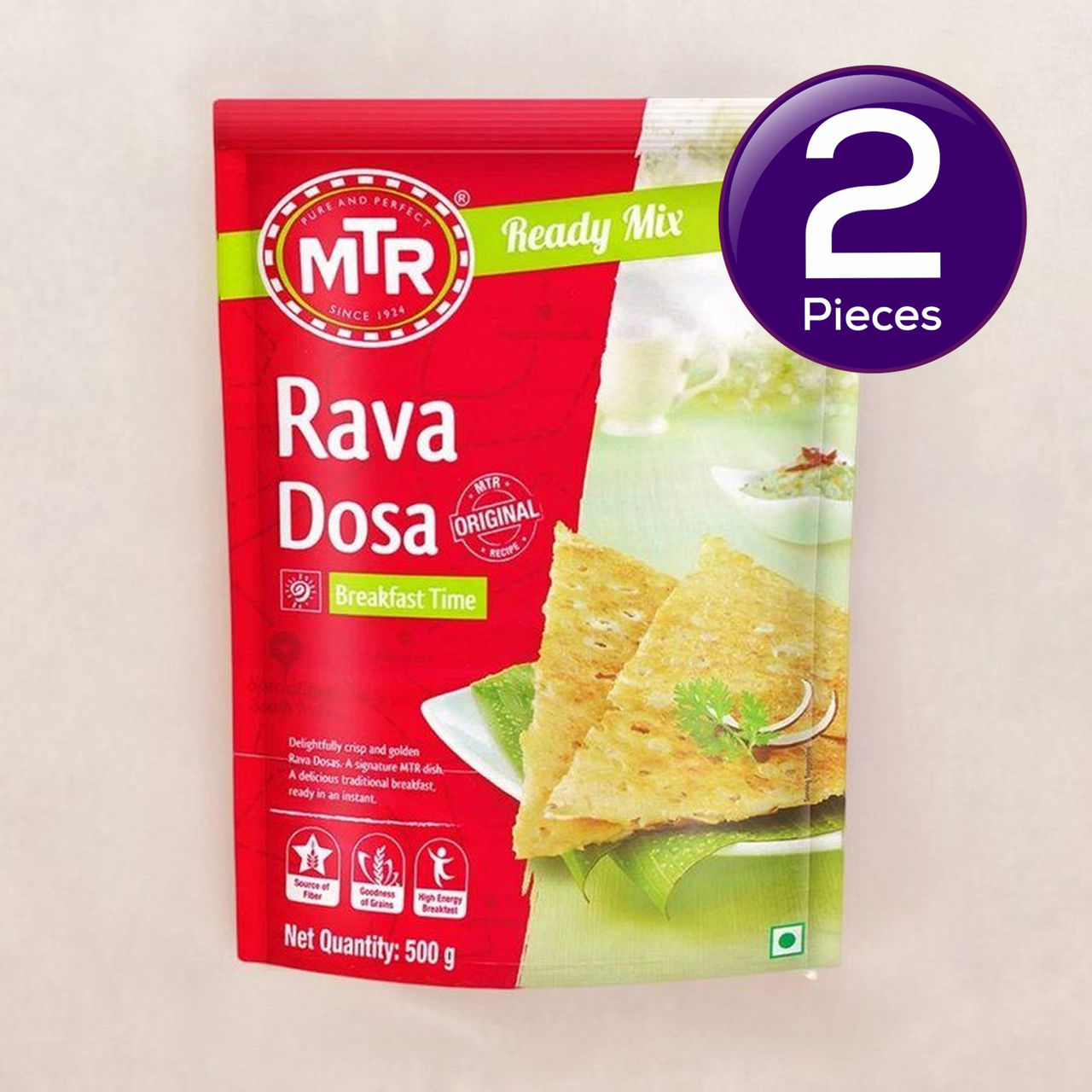MTR Breakfast Rava Dosa Mix 500 g Combo