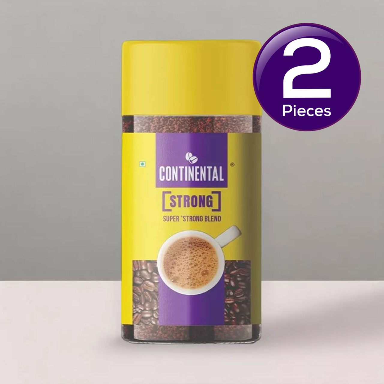 Continental Super Strong Blend Coffee Jar 50 g Combo