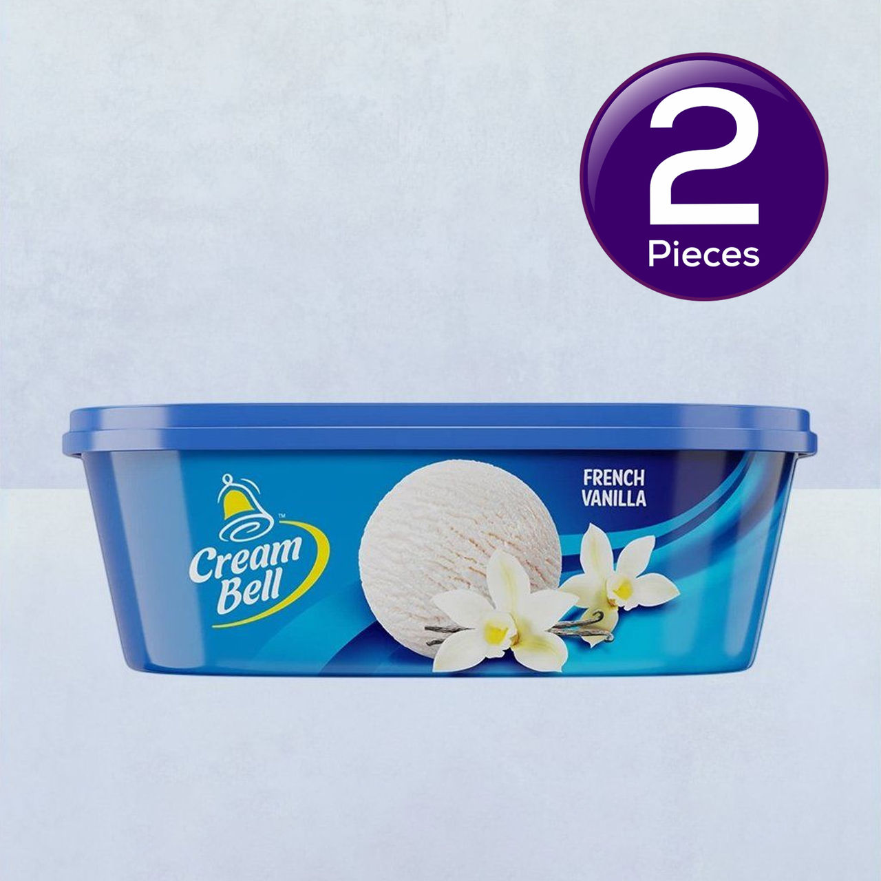 Cream Bell French Vanila Tub 750 ml Combo