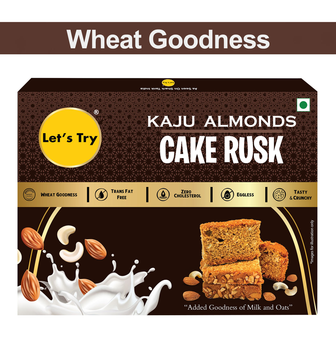 Let'S Try Almond Kaju Cake Rusk