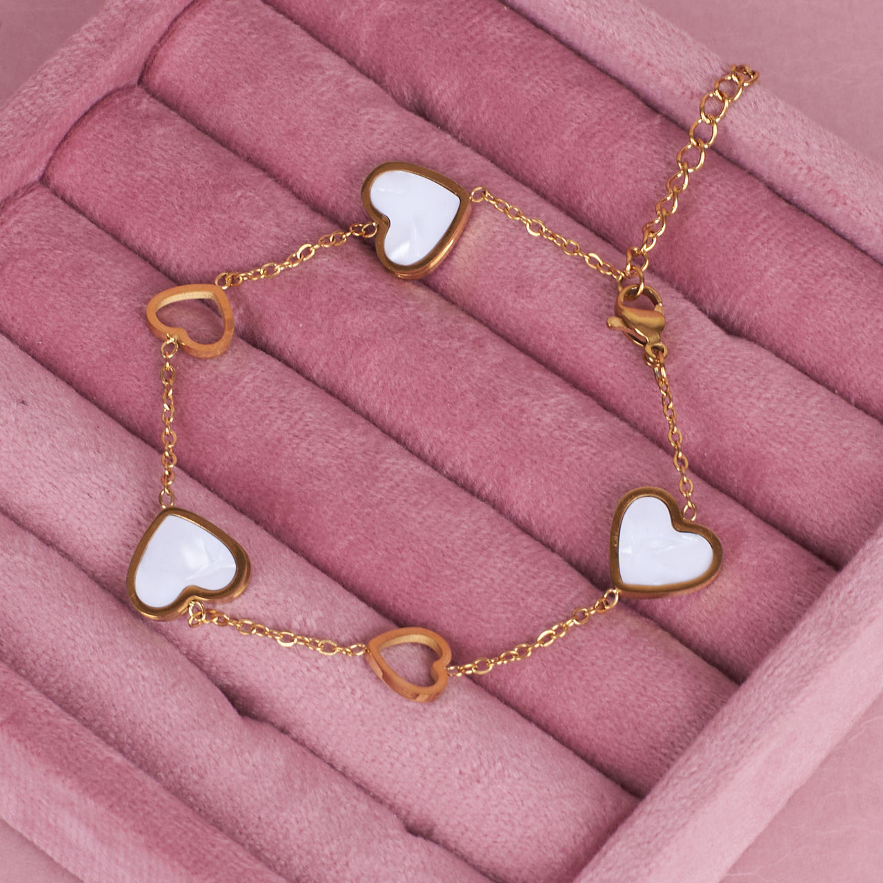 Salty Everlasting Love Bracelet for Women and Girls| Anti-Tarnish | Black and White
