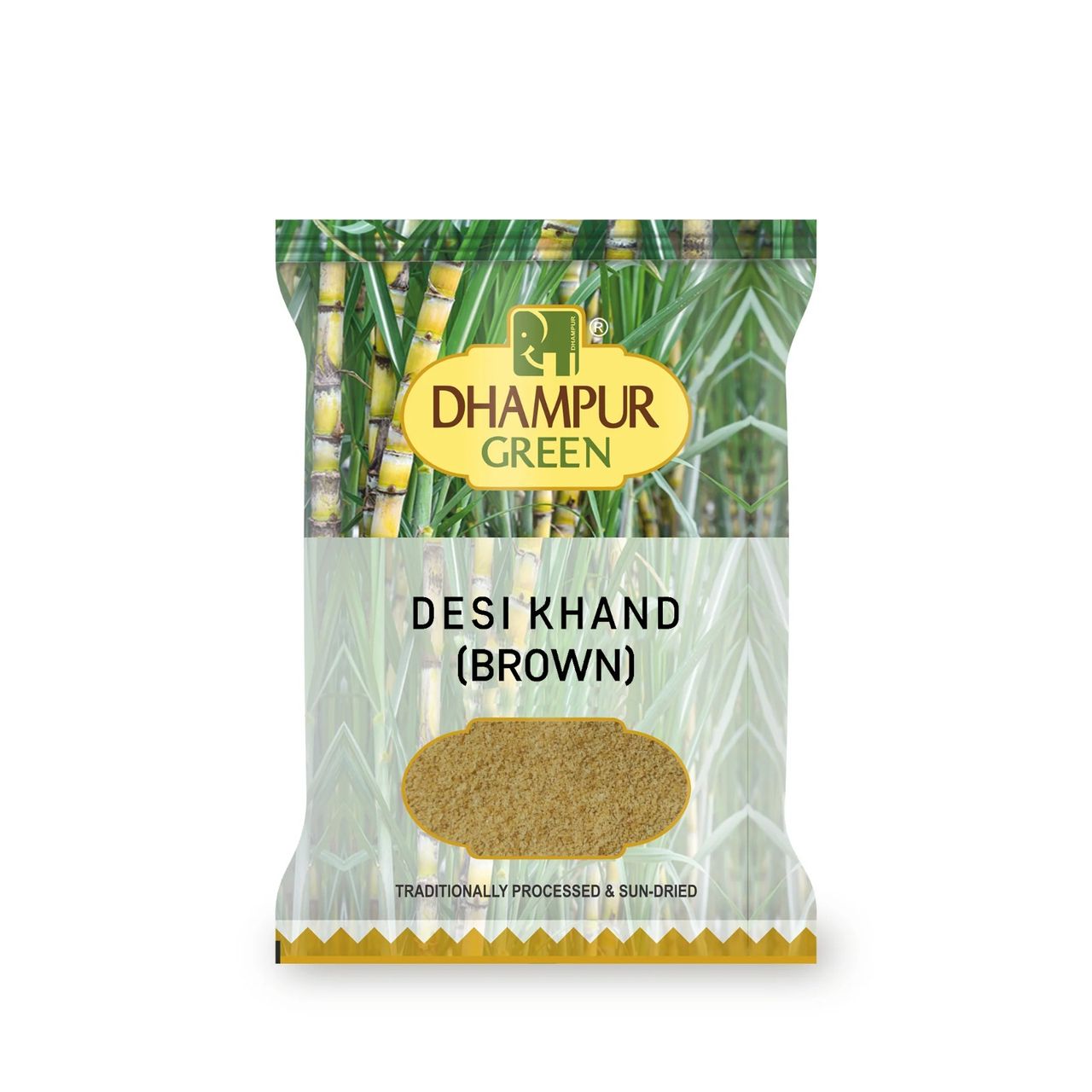 Dhampur Green Natural Desi Khand (Brown)