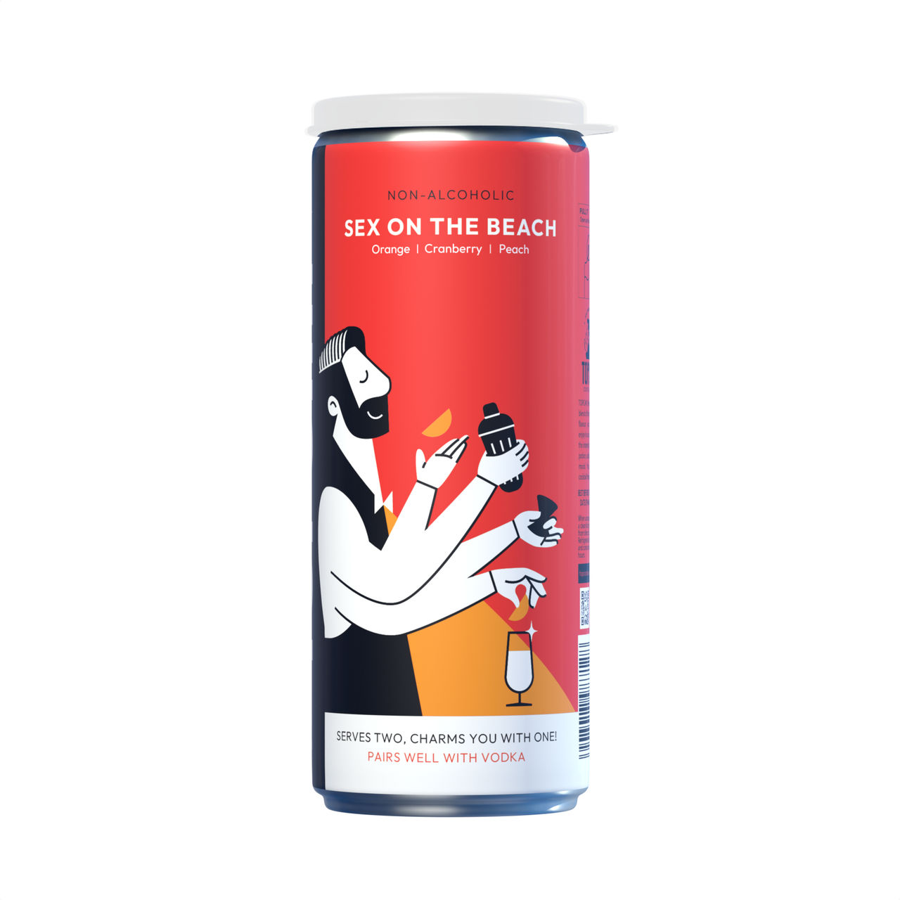 TOPCAN Sex On The Beach Mixer - Your Can Is Your Glass