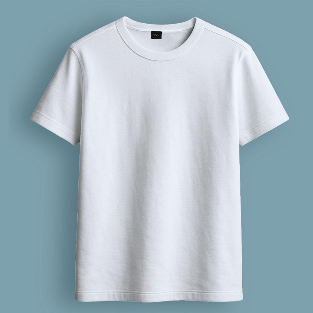 EQL Unisex Select Cotton Lycra T-Shirt | White - M