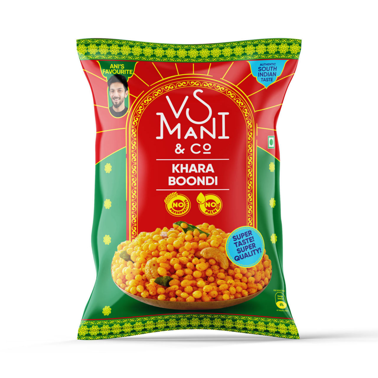 VS Mani & Co. Khara Boondi, No Palm Oil