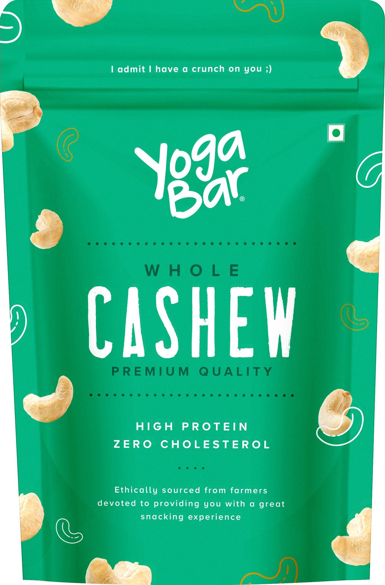 Yogabar Premium Cashews | 100% Natural King Size Crunchy Kaju | Premium Nuts & Dry Fruits