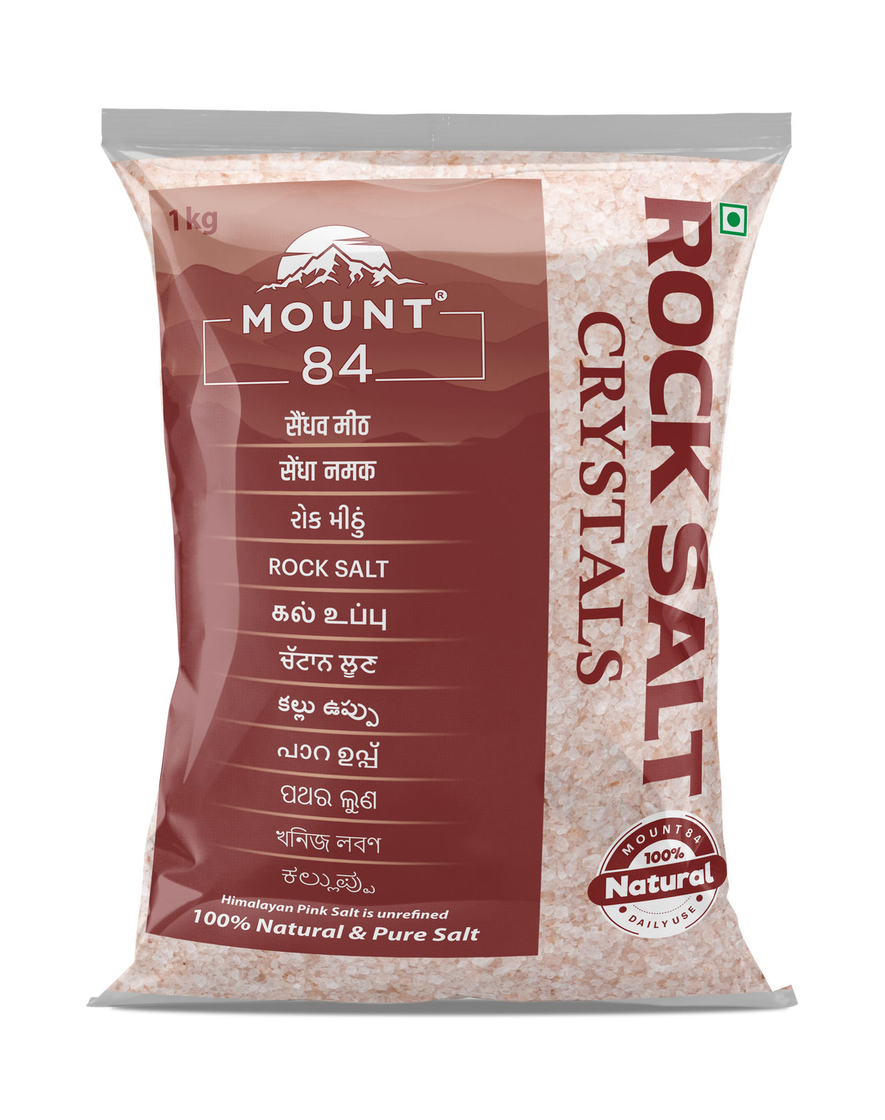 Dr. Brand Mount 84 Rocksalt Crystals