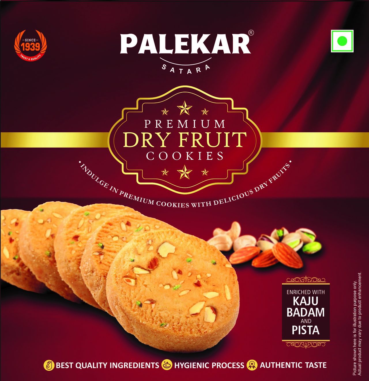 Palekar Premium Dryfruit Cookies