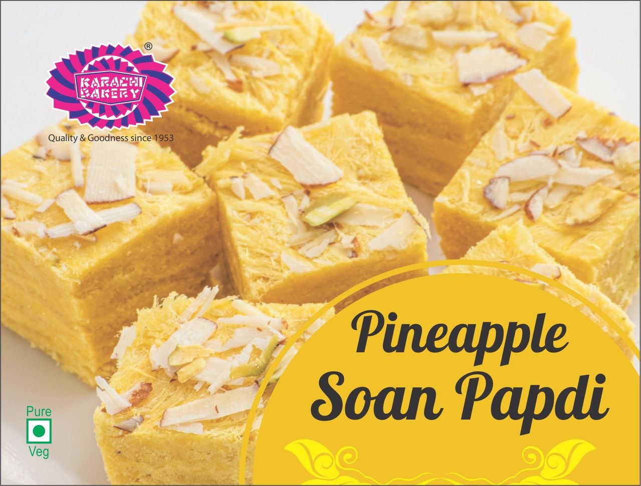 Karachi Bakery Pineaaple Soanpapdi