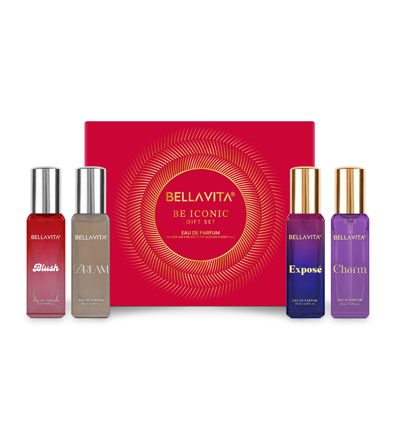 Bella Vita Organic Be Iconic Edp Perfume Gift Set For Women