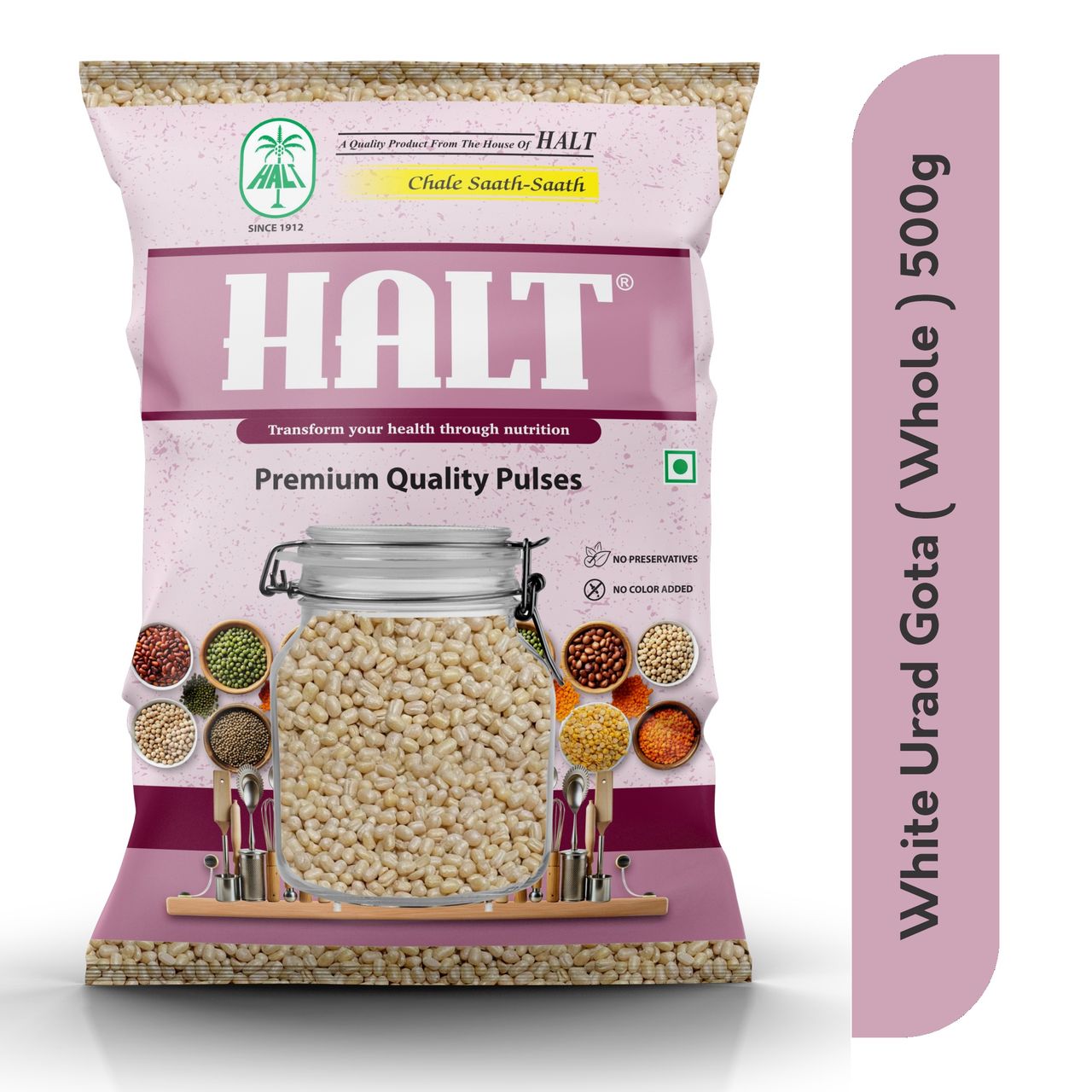 Halt White Urad Gota Whole