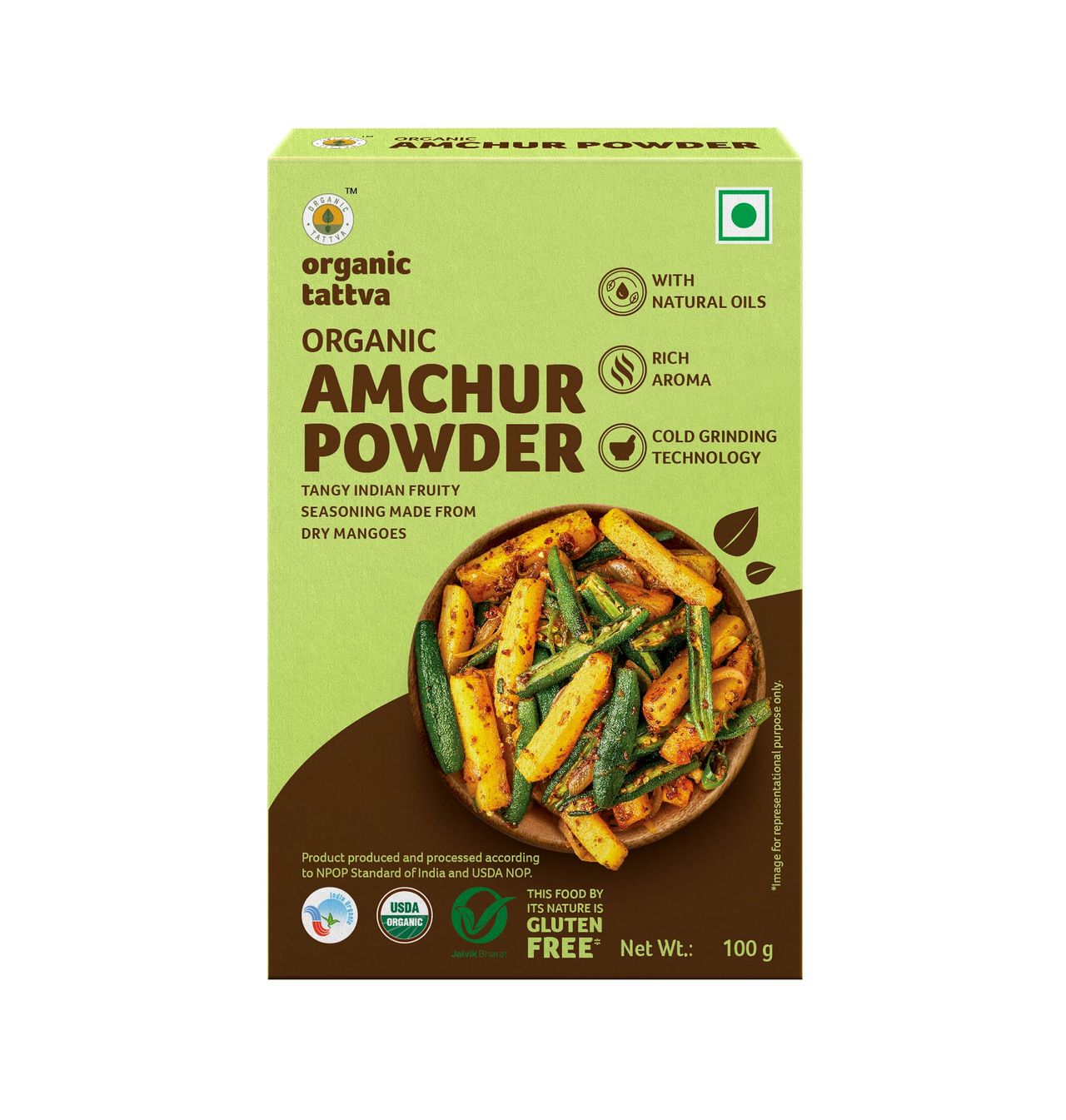 Organic Tattva Amchur (Dry Mango) Powder