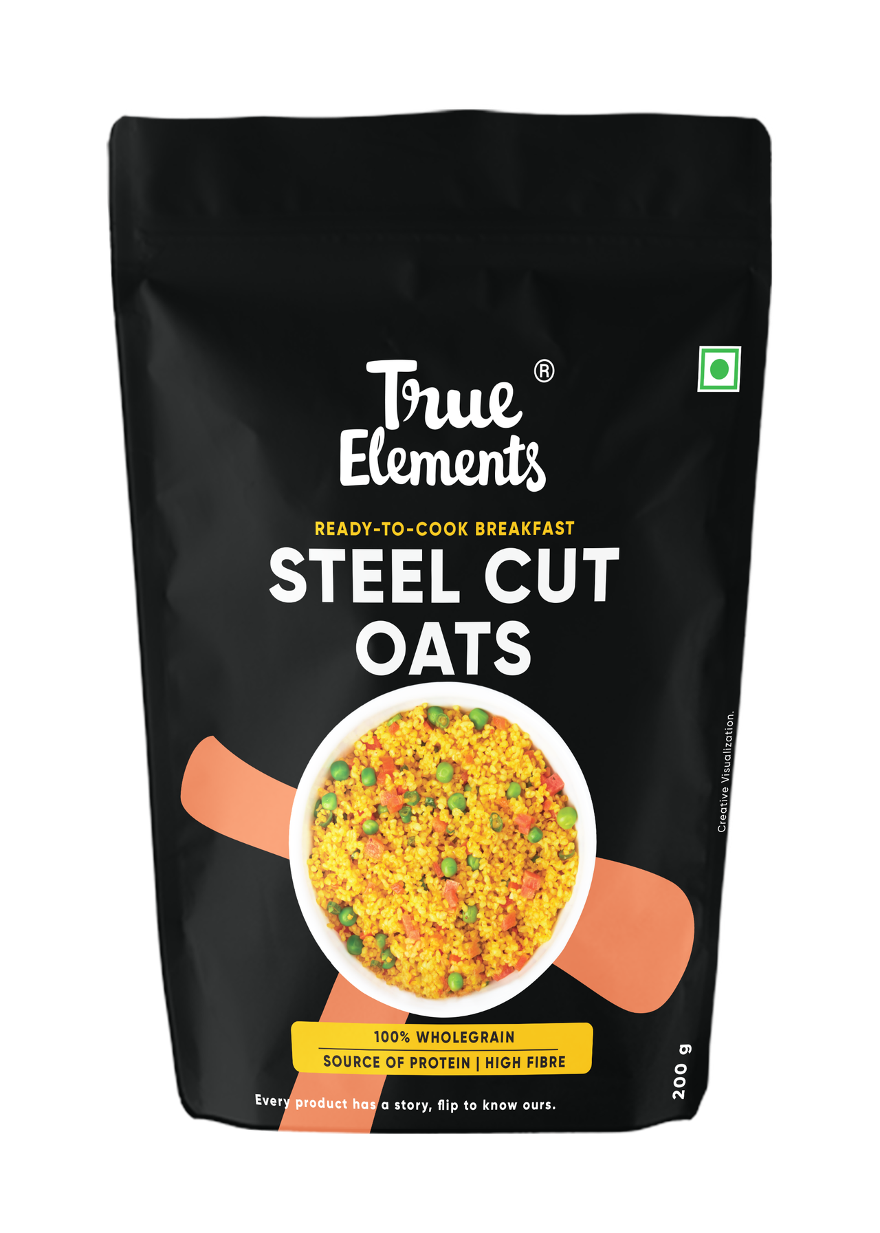 True Elements Steel Cut Oats | Naturally Gluten-free and Preservative-free