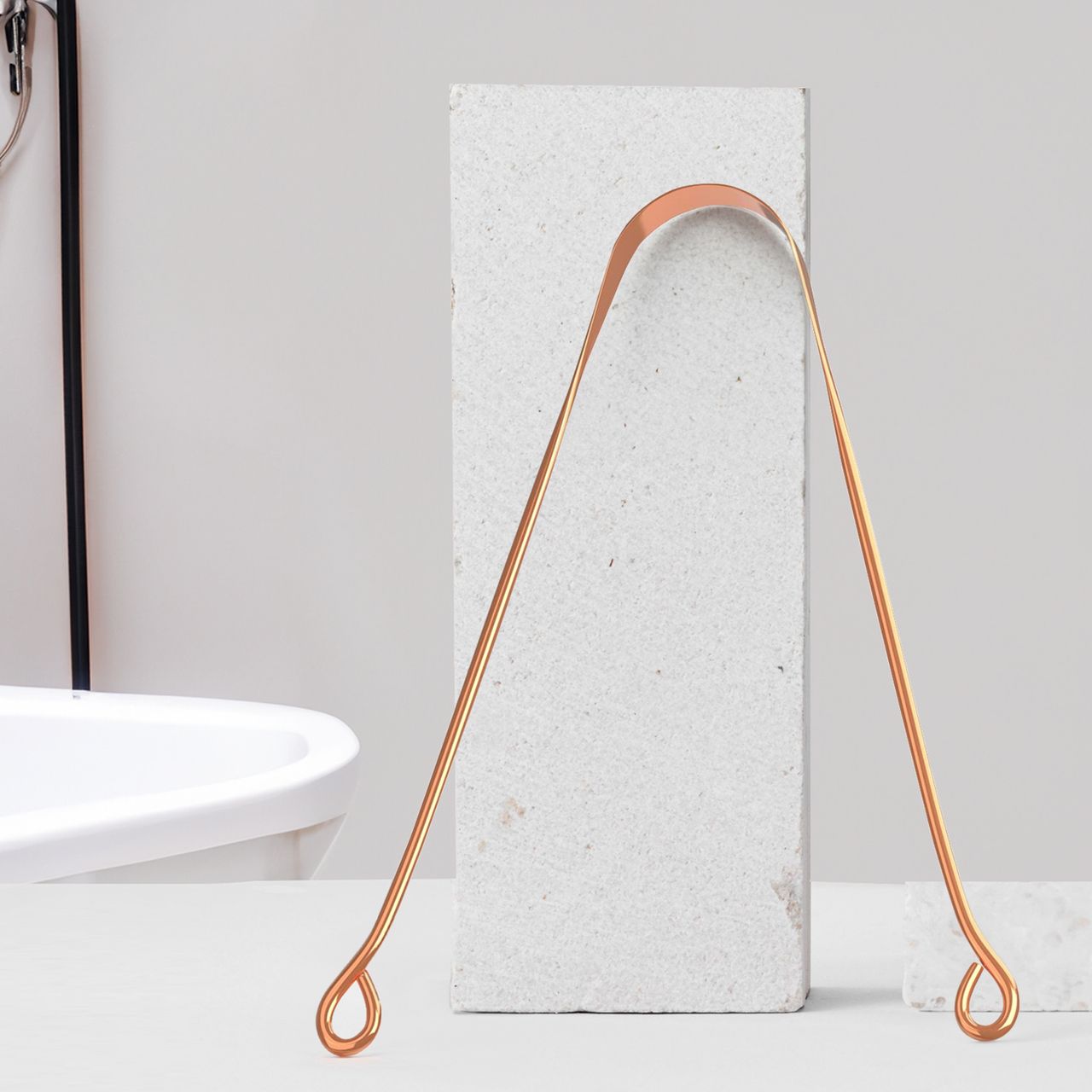GUBB Copper Tongue Cleaner (Round)