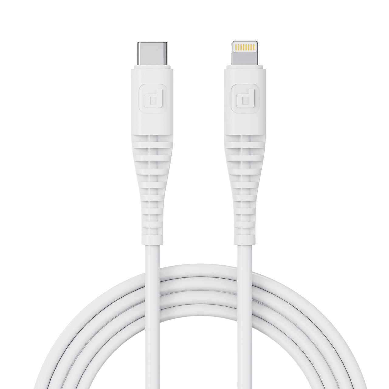 Dubstep Blaze Stellar 33W Type C to Lightning Fast Data Charging Cable (White)