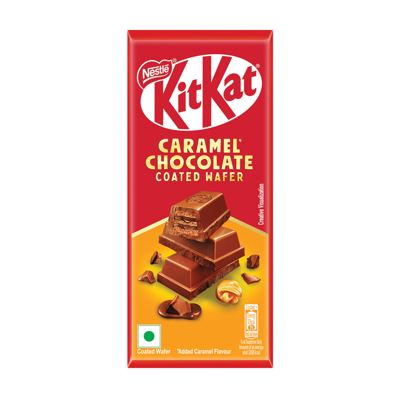 Nestle Kitkat Caramel Chocolate Coated Wafer